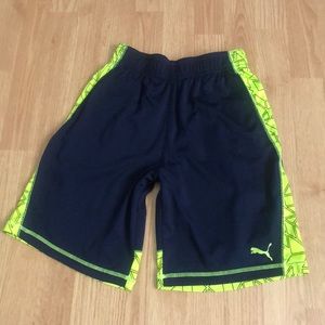 Boys medium puma shorts